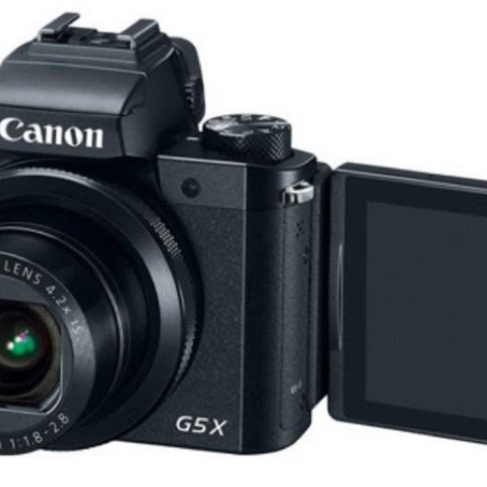 Canon G5X Digital Camera in Black